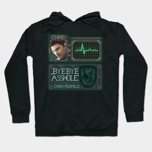 Chris Redfield Pixel Art Hoodie